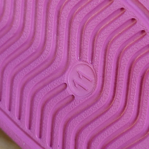 SKETCHERS Guzman Steps - Sandcastle Dreams Girls Hot Pink Sandals - Picture 6 of 7